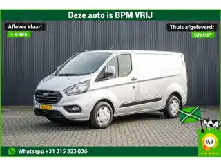 Ford Transit Custom 2.0 TDCI L1H1 | 1e EIG. | 130pk | Automaat | LED | Camera | Stoelverw. | Cruise 