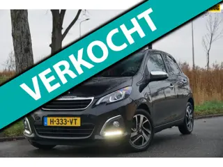 Peugeot 108 1.0 e-VTi Allure - Noir Caldera - Carplay/Camera - Keurig