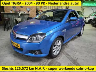 Opel Tigra TwinTop 1.4-16V Cosmo - NAP 125.572 km! - Cabriokap werkt super - in opdracht van klant t