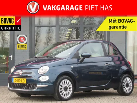 Fiat 500 1.0 Mild Hybrid Lounge | Airco | Android Auto | Parkeersensoren | Incl. BOVAG Garantie | Bl