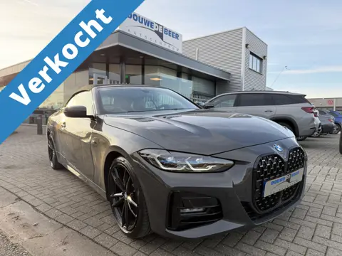 BMW 4 Serie Cabrio 420i M-sport Trekhaak | Laser | Memory | Stoelventilatie | HUD | Keyless