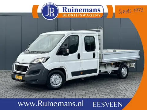 Peugeot Boxer 2.0 HDI 164 PK E6 / PICK UP / 7-PERS DUBBEL CABINE / 3 TONS TREKHAAK / 7 PERSOONS DUBB