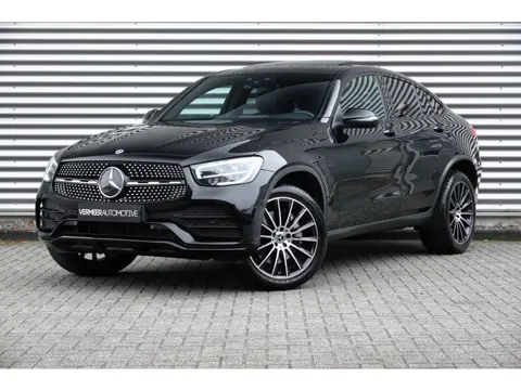 Mercedes-Benz GLC Coupé 300e 4MATIC Business Solution AMG | Schuifdak | Trekhaak | Distronic Pro | N