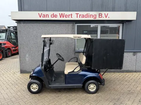 Golfcar EZ-GO RXV 2 zitter Golfkar Golfcart CARGO BOX 2018 Met Lader
