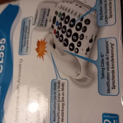 vaste telefoon voor senioren, Geemarc, CL555,