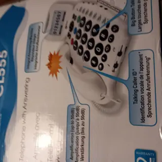 vaste telefoon voor senioren, Geemarc, CL555,