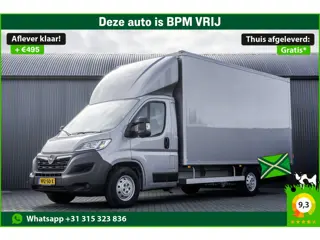 Opel Movano **Bakwagen met laadklep | Euro 6 | 165 PK | Cruise | Camera | Airco**