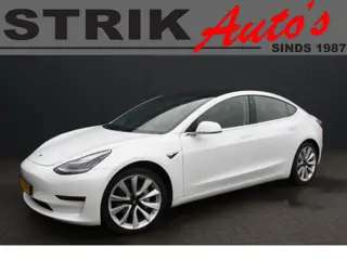 Tesla Model 3 Long Range AWD 75 kWh SOH 85% - AUTOPILOT - 19" VELGEN - PANORAMADAK - LEDER - TREKHAA