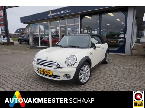 MINI Cabrio 1.6 One Chili , Incl nw apk/beurt & 6 mnd bovag garantie