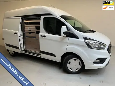 Ford Transit Custom SERVICEWAGEN LANG/ HOOG 320 2.0 TDCI EURO6 L2H2 TREND, SORTIMO INRICHTING ,V230 