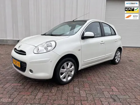 Nissan Micra 1.2 DIG-S Tekna panorama dak airco navigatie 5 deurs