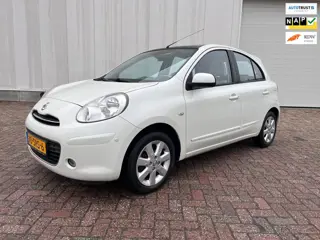 Nissan Micra 1.2 DIG-S Tekna panorama dak airco navigatie 5 deurs