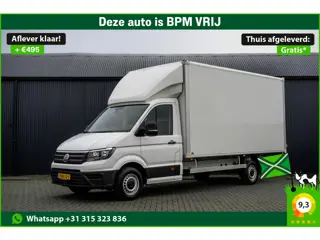 Volkswagen Crafter **35 2.0 TDI 177PK | Bakwagen met laadklep | Airco | Adapt.cruise | 3-Zits**