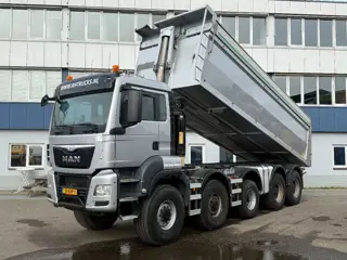 MAN TGS 49.480 10X8 EURO 6 HYVA KIPPER (bj 2017, automaat)