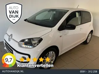 Volkswagen Up! 1.0 Cup Up! 1.0 AIRCO STOELVERW ELEK RAMEN LEDEREN STUUR CENT VERG VELGEN 5DRS ZEER N