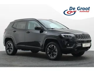 Jeep Compass 4xe 240 Plug-in Hybrid Electric Trailhawk Leder/Stof, Camera, ACC, Apple Carplay, Virtu