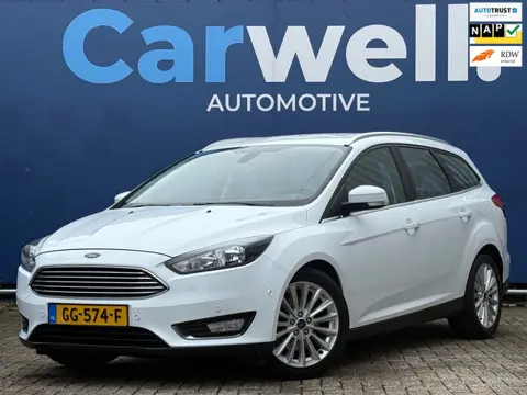 Ford Focus Wagon 1.5 Titanium Edition Trekhaak,Navi,Climate,Cruise,Bleutooth,PDC,LMV,N.A.P!Apk tot 0