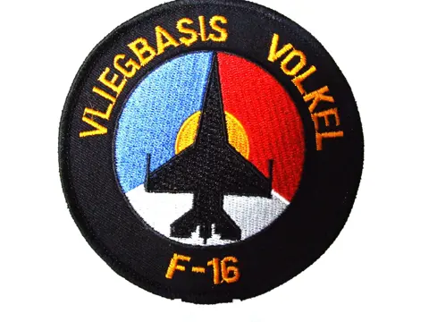 Patch,Embleem,KLU,Volkel,F16