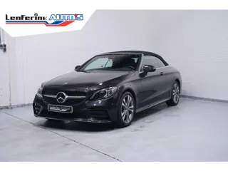 Mercedes-Benz C-klasse Cabrio 180 AMG Line AMG Styling  Camera lederen-bekleding Apple Carplay digi-