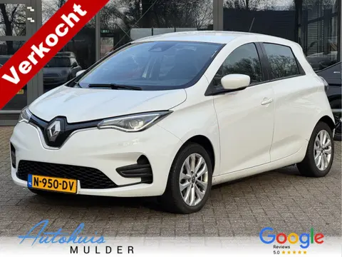 Renault ZOE R135 Zen 52 kWh Koop accu Clima/Navigatie/Cruise/LED/Apple-Android/LM-Velgen