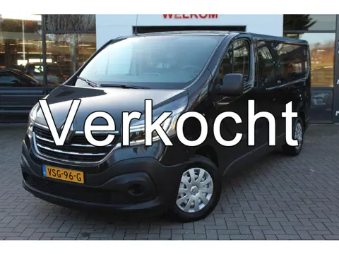 Renault Trafic L2H1 2.0 dCi 145 pk Comfort Dubbele Cabine Navi, Airco,Trekhaak, Laadruimte betimmert