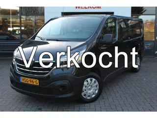 Renault Trafic L2H1 2.0 dCi 145 pk Comfort Dubbele Cabine Navi, Airco,Trekhaak, Laadruimte betimmert