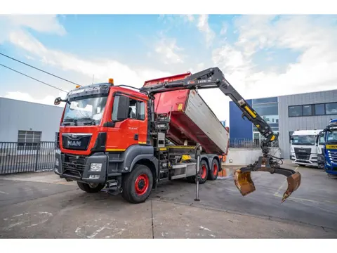 MAN TGS 26.400 BB 6x6 + HIAB Z-PRO 191 (bj 2016)