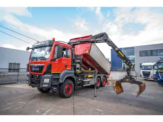 MAN TGS 26.400 BB 6x6 + HIAB Z-PRO 191 (bj 2016)