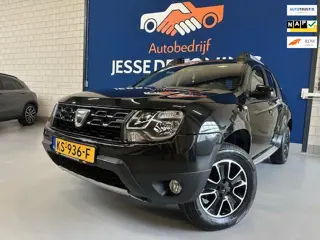 Dacia Duster 1.2 TCe 4x2 Blackshadow / bj.2016 / kleur: zwart/ Leder / Airco/ Sportvelgen / Cruise /