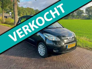 Hyundai I10 1.1 Pure Zwart 5-deurs APK 10-10-2026