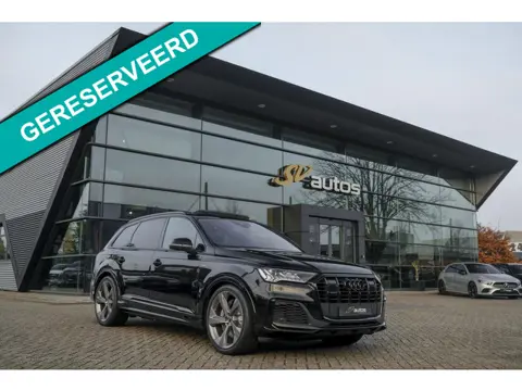 Audi Q7 55 TFSIe 380pk Quattro Panoramadak Luchtvering RS-Leder ACC BlackOptic VirtualCockpit Navi-H