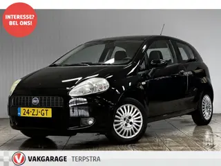 Fiat Grande Punto 1.4 Dynamic/ D-Riem verv: 96.000 KM!/ Airco/ Cruise/ Elek. pakket/ Isofix/ Multi. 