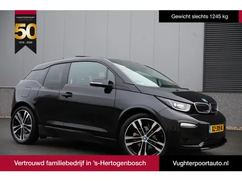 BMW i3 S 120Ah 42 kWh/184pk/H-Kardon/Sunroof/Adaptive/Carplay/Leder/3-fase/20"