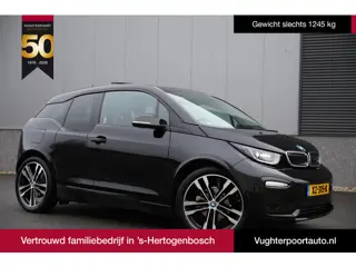BMW i3 S 120Ah 42 kWh/184pk/H-Kardon/Sunroof/Adaptive/Carplay/Leder/3-fase/20"