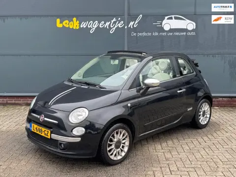 Fiat 500 C 1.2 Lounge Cabrio *leder *airco *p-sensor *chroom
