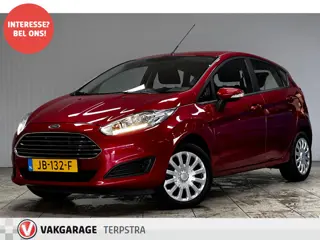 Ford Fiesta 1.0 Style/ EERSTE EIGENAAR! DEALER ONDERHOUDEN/ 14.000 KM N.A.P!/ Trekhaak/ Airco/ Navi/