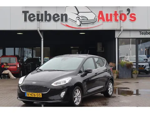 Ford Fiesta 1.0 EcoBoost Hybrid Titanium Navigatie, Apple Carplay, Climate control, Cruise control,
