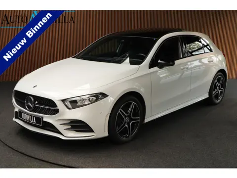 Mercedes-Benz A-Klasse 250e AMG Line Panodak Leer Navi PTS LM velgen EQ BTW auto!