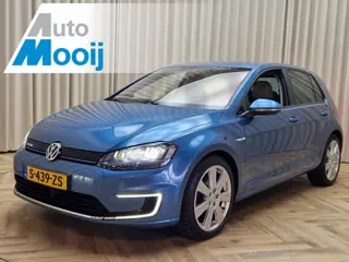 Volkswagen e-Golf SOH 83% *Leder* Warmtepomp / Stoelverwarming / Adapt. Cruise / LED / Keyless / Dyn