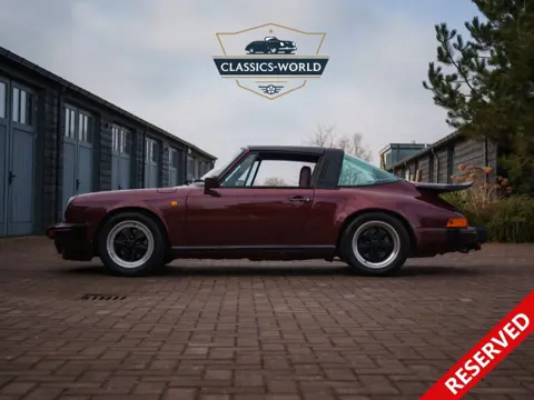 PORSCHE 911 3.2 Targa Carrera - Ruby Red Metallic - Just Arrived