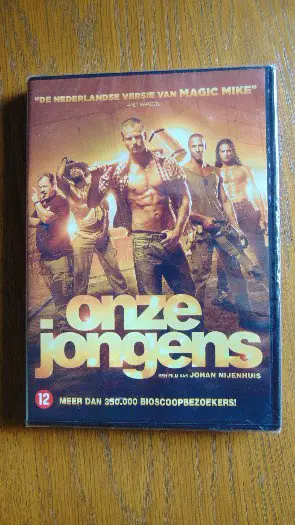 Onze jongens dvd nieuw