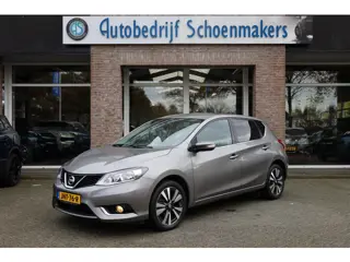 Nissan Pulsar 1.2 DIG-T N-Connecta HALF-LEER CAMERA NAVI CRUISE CLIMA BT-TELEFOONVERB. 17''LMV