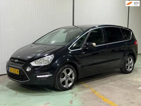 Ford S-Max 1.6 EcoBoost Titanium 7p. NAVI - LEER - TREKHAAK - NWE APK!