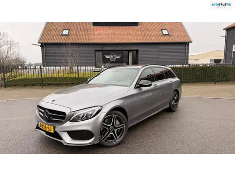 Mercedes-Benz C-klasse Estate 400 4-MATIC Edition 43AMG BURMESTER NIGHT-PAKKET PANO 360" CAMERA LEER