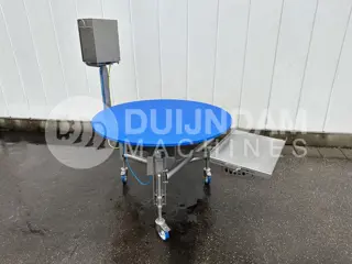 Marvu draaitafel RVS draaitafel PP top 125 cm