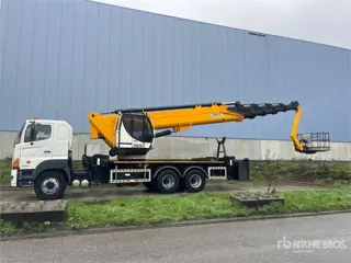 Hino Uzmanlar HTF 45 45 m on Hino 700 6x4 Bucket Truck