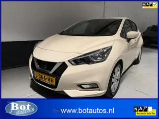 Nissan Micra 1.0 IG-T N-Connecta / 1E EIGENAAR / 82.000 KM / AIRCO / NL-AUTO / BLUETOOTH / PARKEERSE