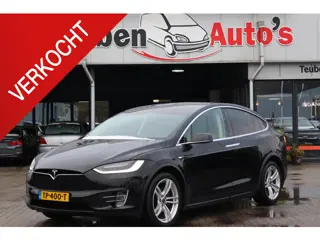 Tesla Model X 100D 6p. SOH 86,4%, Autopilot computer 3.0, Cruise control, Trekhaak, Stoel- en stuurv