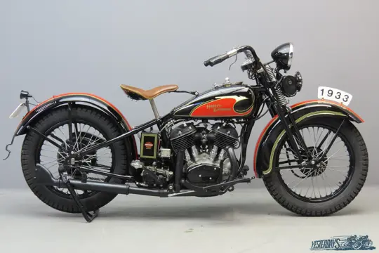 Harley-Davidson 1933 VF 1217 cc 2 cyl sv 3603