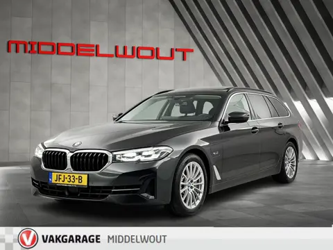 BMW 5 Serie Touring 530e M-sport Pano-dak/Leder/Adapt.Cruise/EL.Trekhaak